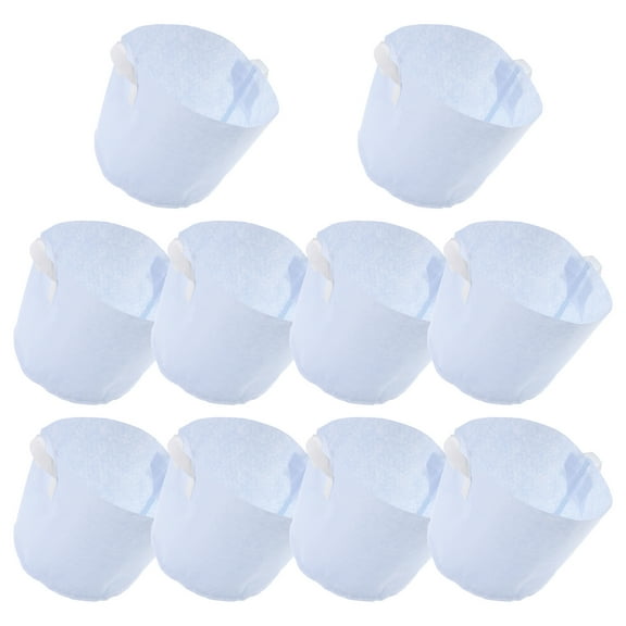 10 Pcs Potato Bags for Growing Potatoes Plant Starter Pots Grow Bag White 33.00X33.00X28.00CM