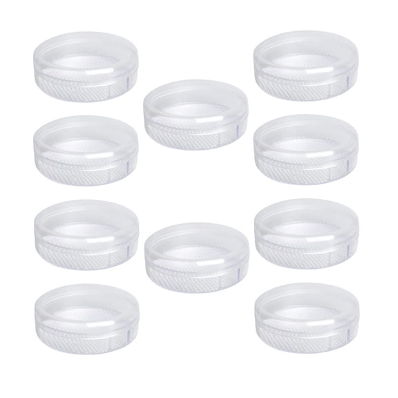 ULTNICE Empty Powder Puff Case 10Pcs for Storage and Travel Use by Women