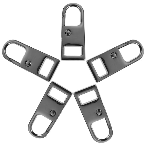 10 Pcs Practical Zipper Pull Tabs DIY Metal Zipper Sliders Zipper Accessories