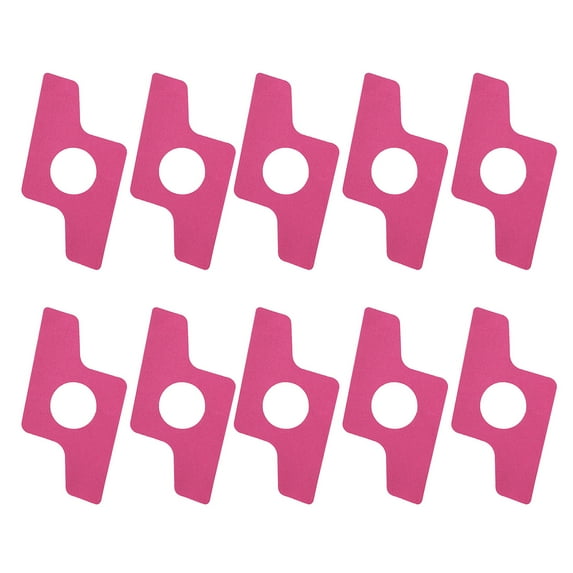 10 Pcs Pre Cut Kinesiology Tape for Knee Waterproof Knee Support Tape Elastic Cotton Athletic Tape for Joint Support Muscle Pain Relief