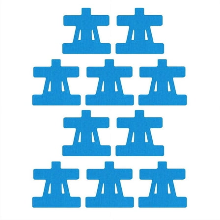 10 Pcs Precut Kinesiology Tape for Shoulder, Waterproof Elastic Breathable Shoulder Pain Relief Athletic Tape