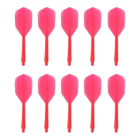 10 Pcs Professional Dart Flights and Shafts Dart Accessory Integrated Dart Shaft