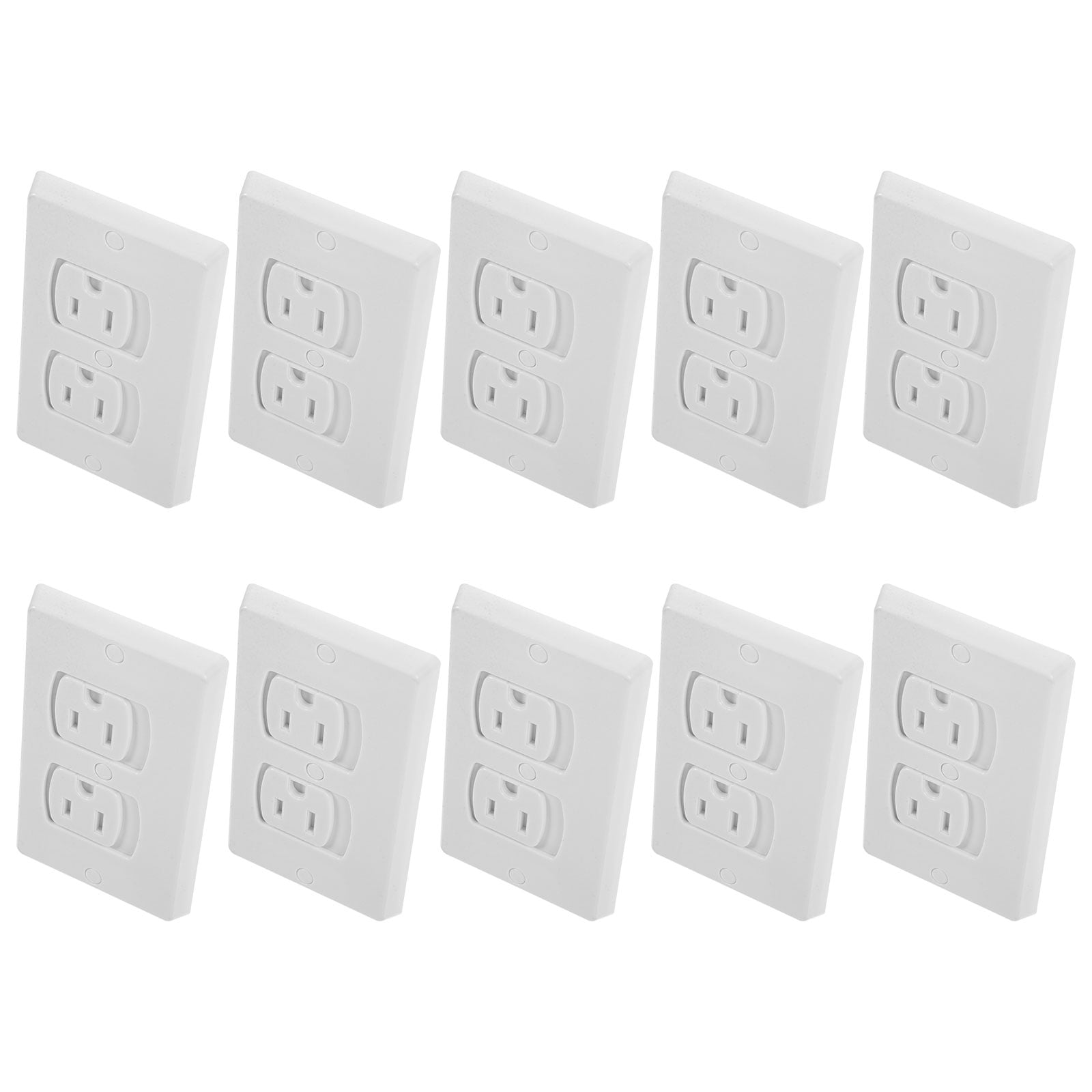 10 Pcs Protectors Hider Socket Protection Cover Wall Plugs Child ...