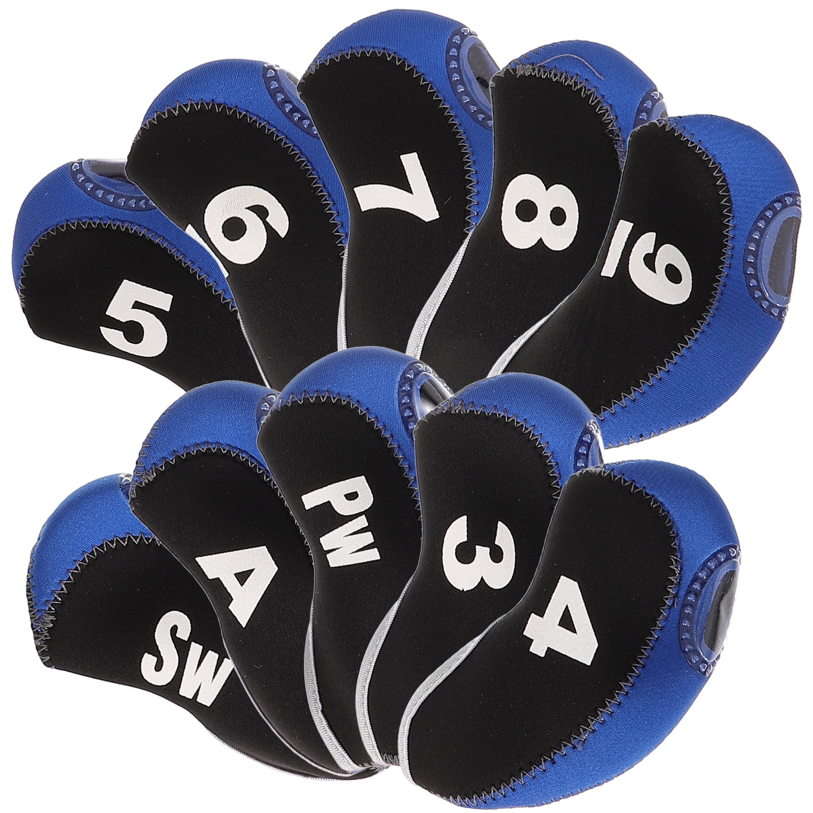 10 Pcs Putter Golfs Club Cover Golf Club Merchandise Golf Club