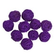 thumbnail image 1 of 10 Pcs Rattan Wicker Balls Vase Fillers For Wedding Party Christmas Decoration,, 1 of 6