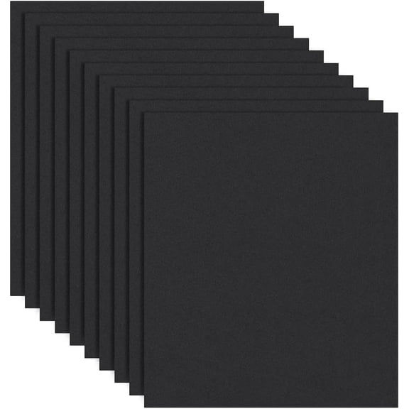 10 Pcs Recyclable Lining Paper 7.87x11.8 Inch Black Insulating Paper for Leather Bag Making Packing Craft DIY 10pcs DIY