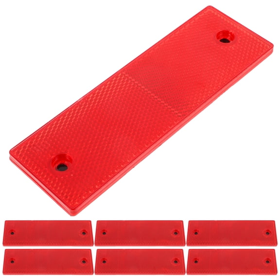 10 Pcs Reflective Logo Applied Vehicle Reflector Sticker Warning Reflective Decals Reflector Sticker for Vehicle