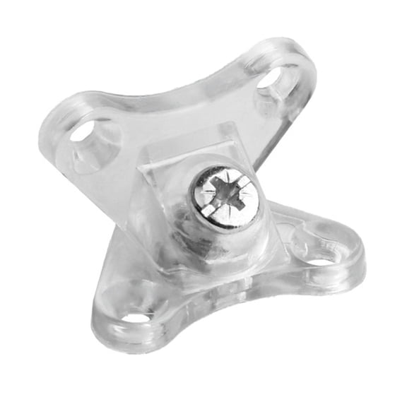 10 Pcs Removable Butterfly Corner Code Right Angles Plastic Bracket Fastener Corner Brace for Closet Cabinet Wardrobe