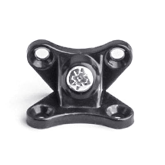 10 Pcs Removable Combination Butterfly Corner Code with Screw Corner Brace Plastic Right Angles Brackets Mounting Hardwa