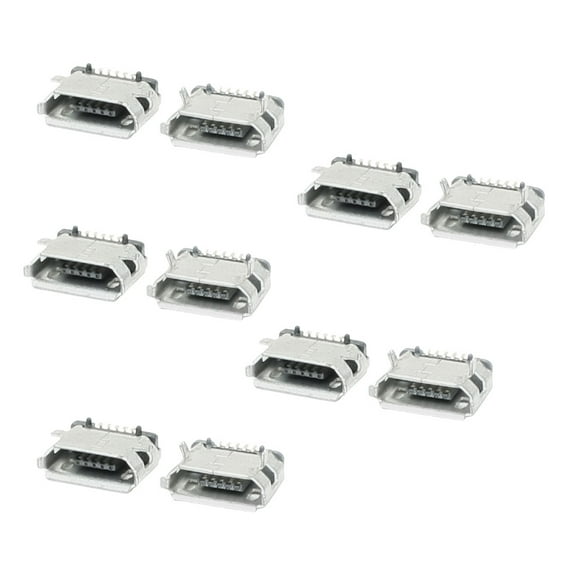 10 Pcs Repair Parts Replacing Micro USB Data Port Socket for Nokia C7