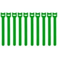 thumbnail image 1 of 10 Pcs Reusable Cable Ties, 5.9" Green Adjustable Cord Organizer Straps, Multi Color Wire Management Fasteners, Multi-Purpose Cord Organizer, Durable Cable Tidy Wraps for Securing Loose Wires, 1 of 6