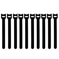 10 Pcs Reusable Cable Ties, Reusable Multi-Colour Adjustable Cord Straps, Multi-Purpose Reusable Hook and Loop Cable Organizer for Home, Office, Travel, Garage, and Gardening