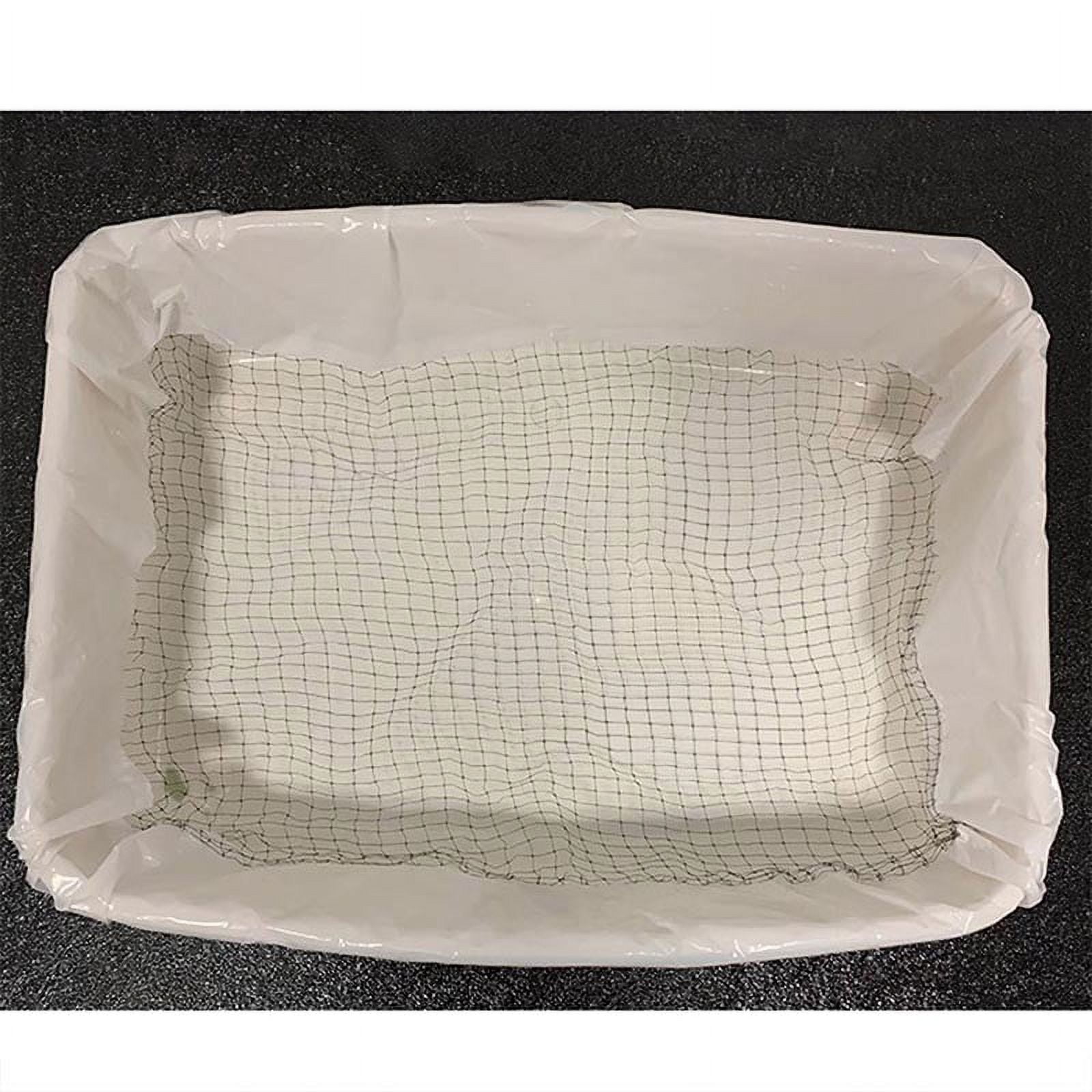 Cat litter box liners with clearance elastic
