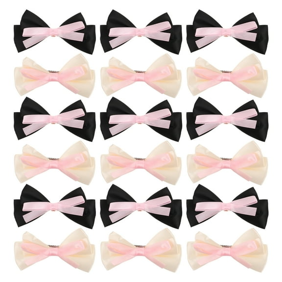 10 Pcs Ribbon Bow Hairpin Toddler Accessories Child Student