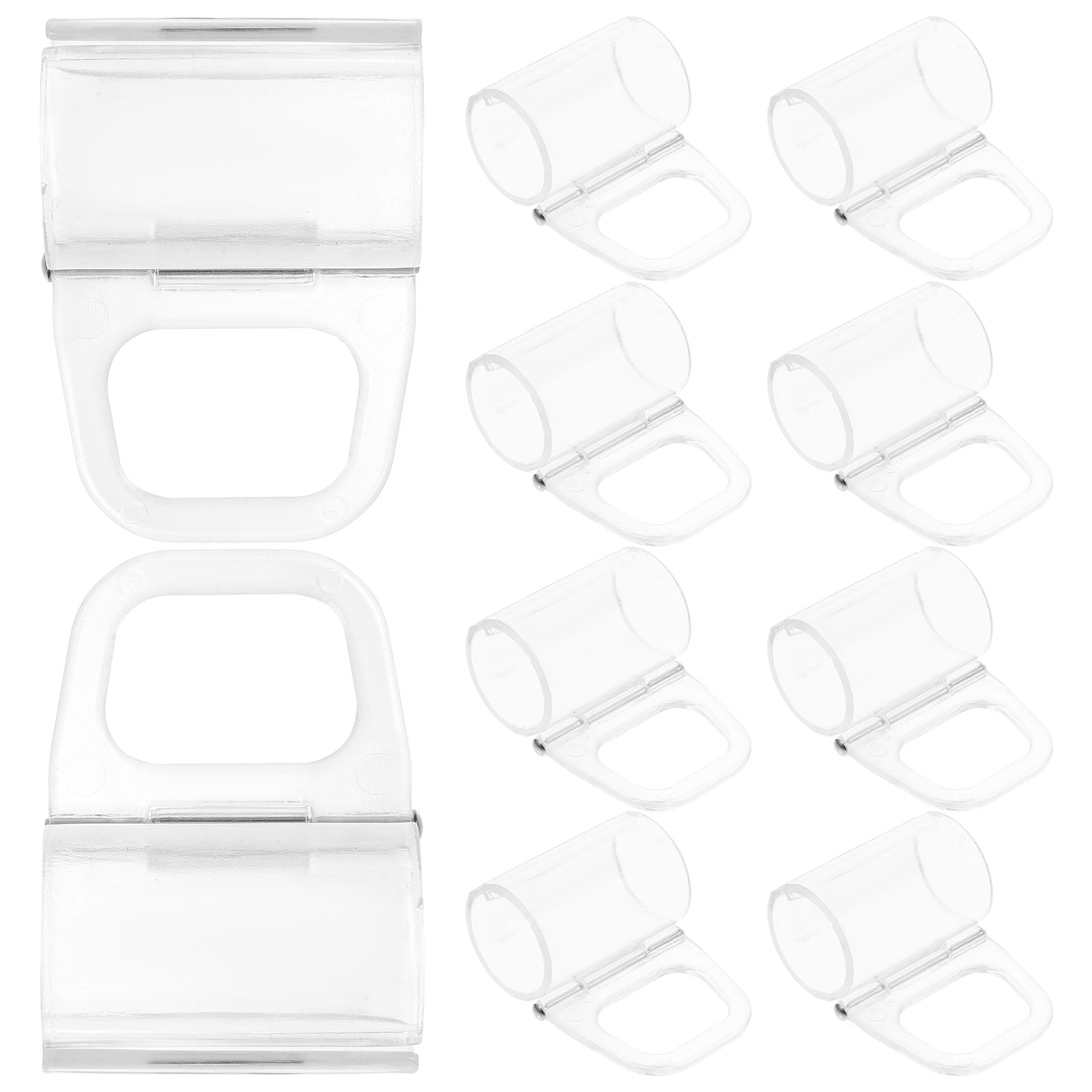 10 Pcs Roller Blind Handle Curtain Blind Clips for Valance Window