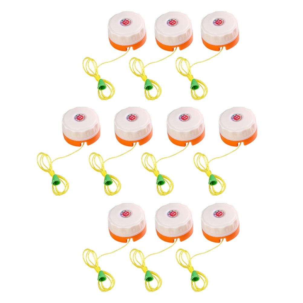 10 Pcs Rope Switch Pull Chain Ceiling Fan Drawstring Plastic