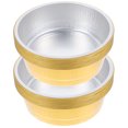 thumbnail image 1 of 10 Pcs Round Aluminum Foil Bowl Food Packing Containers Foil Pans Disposable Foil Trays Disposable Foil Liners, 1 of 6