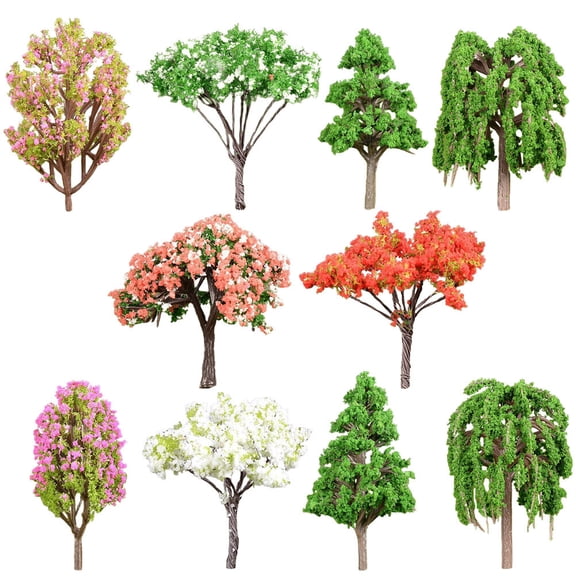 Miniature Tree Scale Plants for Sand Table Garden Decoration Model Landscape Accessories