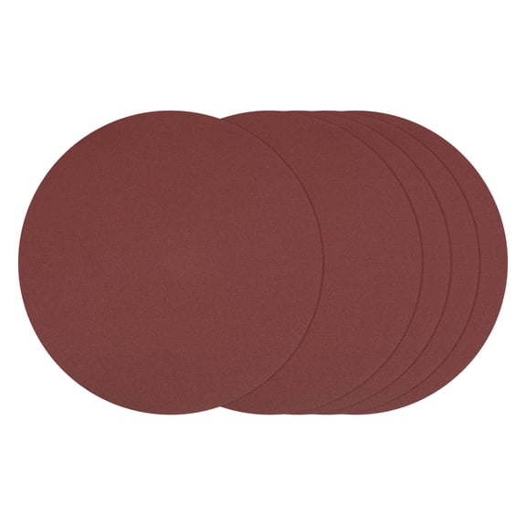 10 Pcs Sanding Discs 8 Inch 150 Grit Hook and Loop Random Orbital Sandpapers Suitable for Drywall Sander Wood Metal Furniture, Red