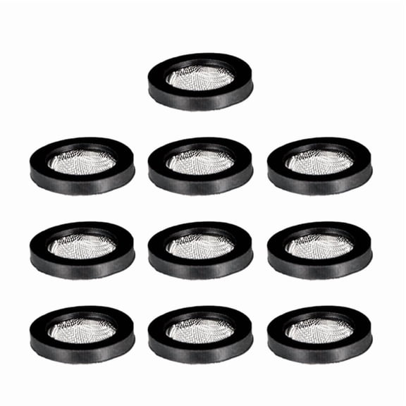 10 Pcs Screen Hose Washer Filter Flat Washer With Filter Net Water Hose Washer