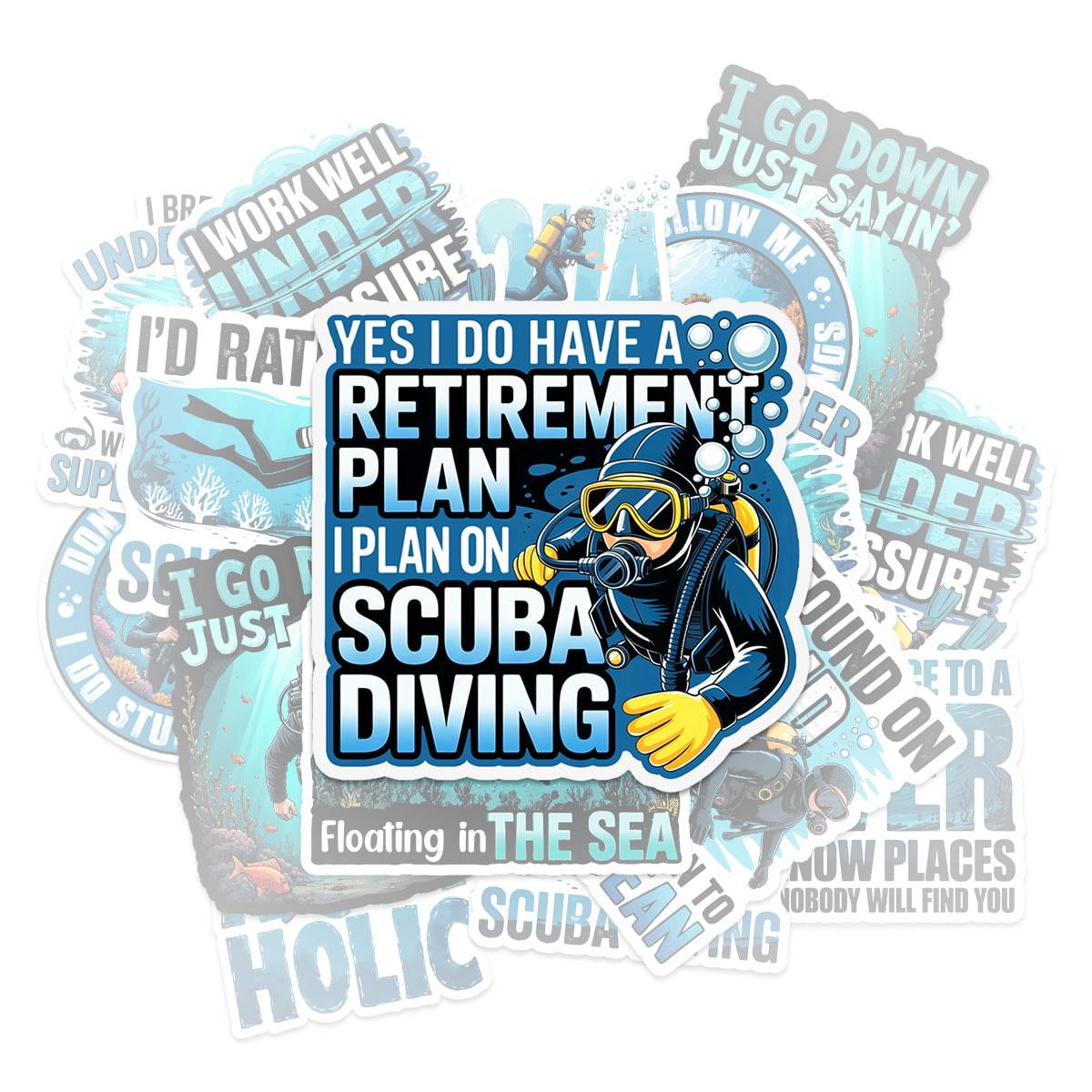 StickerTalk Danger No Diving Shallow Water Vinyl Sticker, 16 Inches By 3 Inches