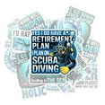 thumbnail image 1 of 10 Pcs Scuba Diving Stickers Pack | Funny Waterproof Vinyl Diver Decals | Gift for Ocean & Dive Lovers, 1 of 10