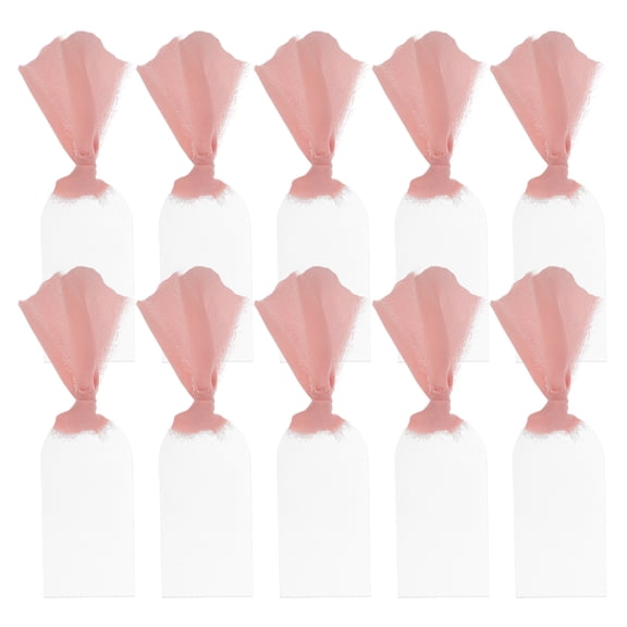 NIAIZEK Seating Label Wedding Reserved Signs Transparent Acrylic Simple Style 10Pcs