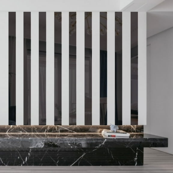 10 Pcs Self-Adhesive Flexible Molding Trim, Vibrant Mirror Like Stickers, Removable Decals Stickers for Wall Frames/Wallpaper Border/Waist Lines