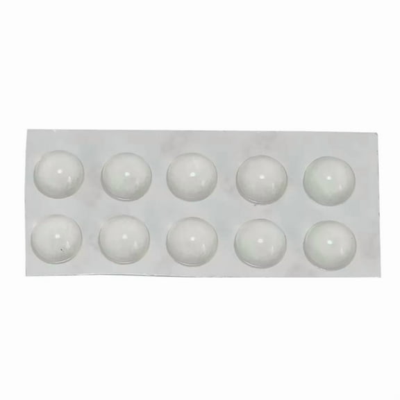 10Pcs Self Adhesive Door Stopper Rubber Damper Buffer Cabinet Bumpers Silicone Furniture Pads Cushion Protective Pads