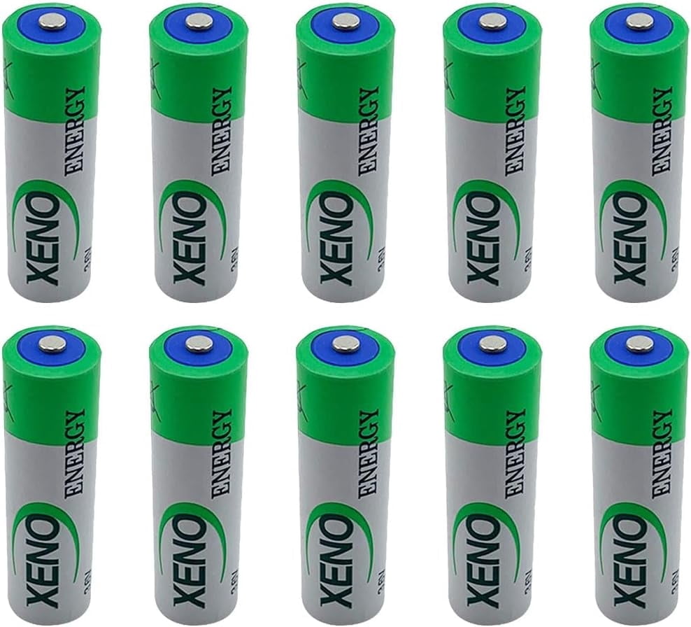 (10 Pcs/Set) XL-060F AA Battery 3.6V 2400mAh PLC Lithium Non-Rechargeable Battery for Xeno 3.6V XL-060F Energy (3.6 Volt, 2.4 Ah, Non-Rechargeable)