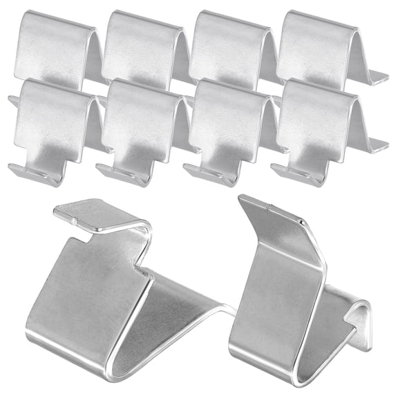 Raindrops Shelf Clips for Cabinet and Shelving Units, 10-Pack Home Storage Accessories for General Use