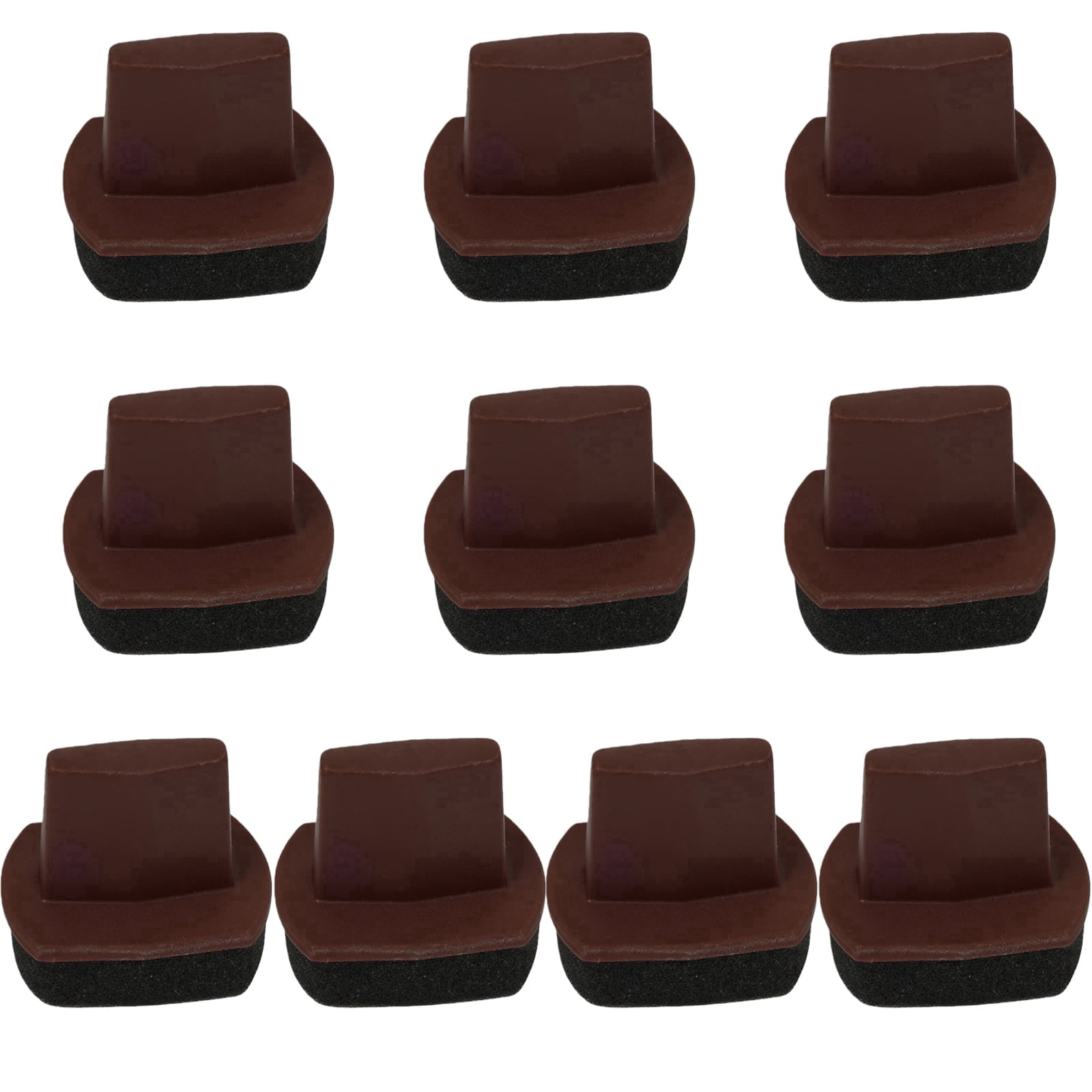 10 Pack Shoe Polish Sponge Applicators for Leather Suede Shoes Boots ...