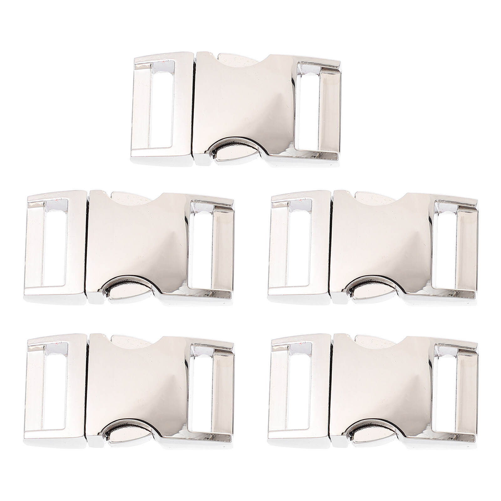 10 Pcs Side Release Buckles Backpack Accessories Metal Belt Clothing