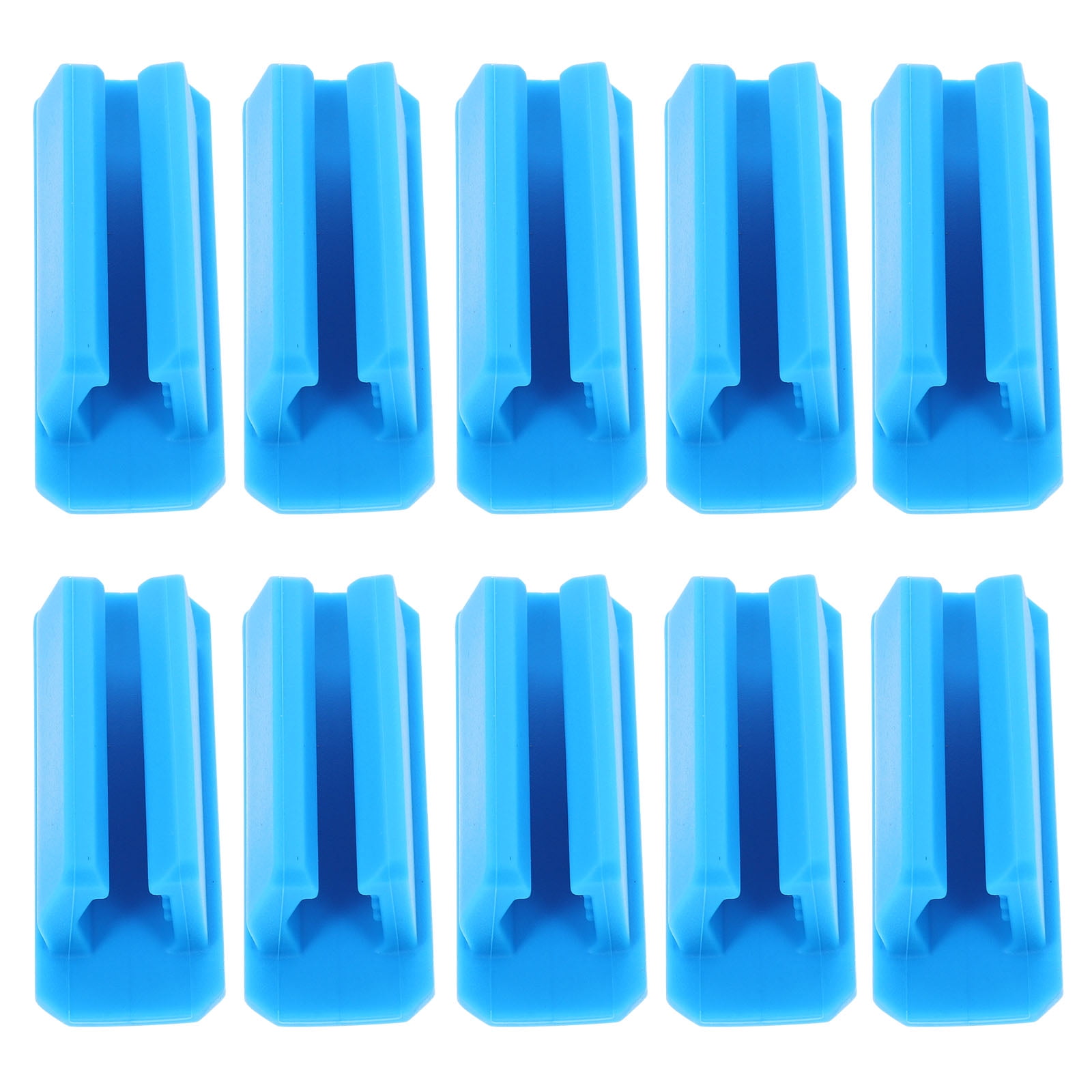 10 Pcs Silicone Pen Holder Ballpoint Pens Adhesive Clips Holders Pencil ...