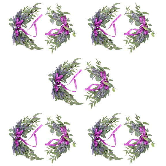 10 Pcs Artificial Flower Decorations for Birthday Wedding Arch, Simulation Floral Ornaments for Party and Home