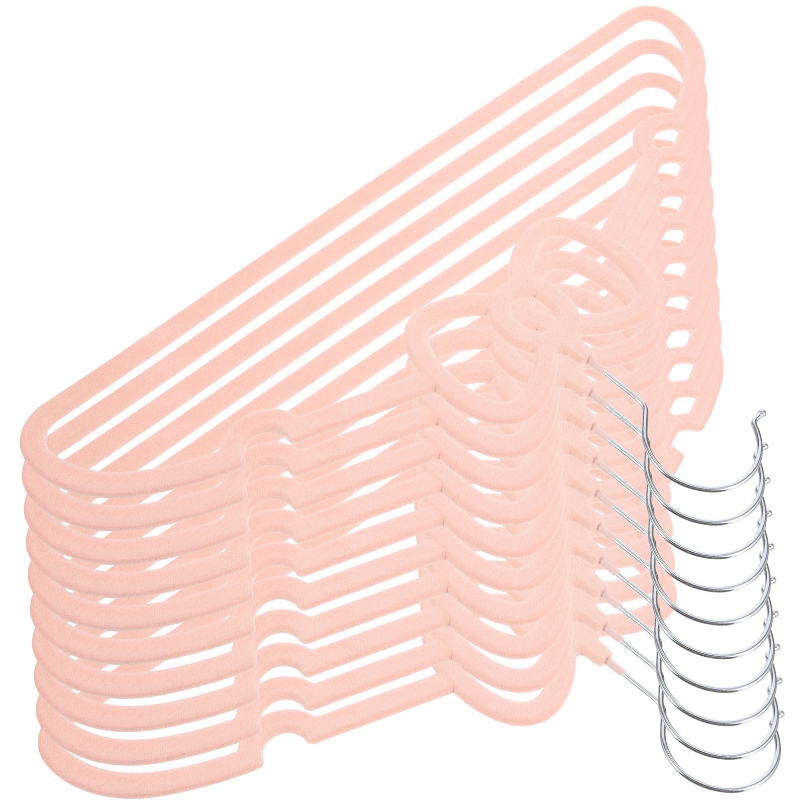 10 Pcs Skirt Hangers Clothes Drying Rack Skirts Hangers Closet Clothes