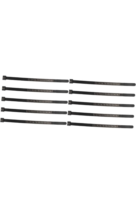 10 Pcs Sliding Door Track Ring Sizing Measuring Tool Ring Rings Ring Measuring Ruler Measure Ring Size Rings for Men Ring Size Chart Men Rings Mens Rings Measuring Instrument Man