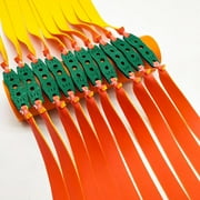 10 Pcs Slingshot Flat Rubber Bands, 1.2 mm Thick Powerful Slingshot Replacement Bands for Slingshot Hunting Shooting Games