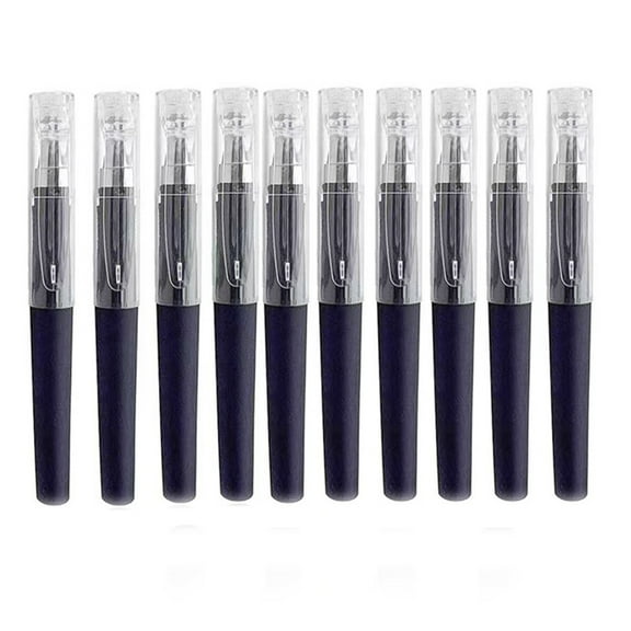 10 Pcs Small Gel Ink Pens,4.13 Inch Ink Pens,Fine Point Pens,Mini Writing Pen Pocket Pen,Short Writing Ballpoint Pens,Smooth Writing, Quick-Dry, Cute Pens, Mini Gel Pens,for Small Notebook,Dark Blue