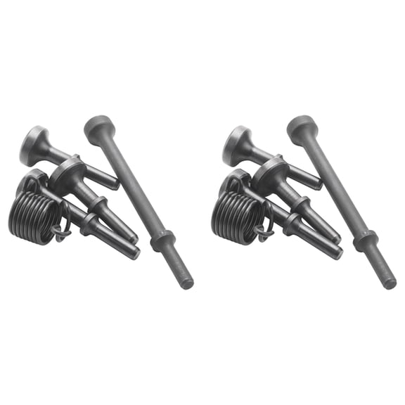 10 Pcs Smoothing Pneumatic Air Hammer Pneumatic Chisel Bits Tools Kit