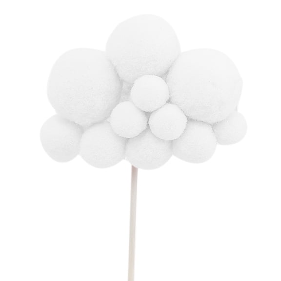 10 Pcs Soft Cloud Cake Topper Baby Shower Kids Birthday Festival Party DIY Decoration