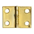 thumbnail image 1 of 10 Pcs Solid Brass Hinges 3/4" long x 1" open width1 PairScrews sold separately - #4 suggested screw size. LIMITED QUANTITIES - Buy Now & SAVE!, 1 of 1