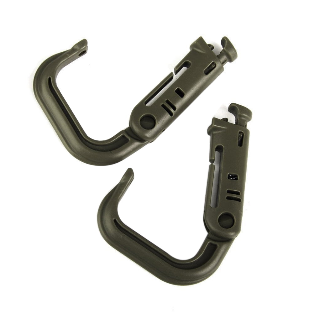 10 Pcs Sprung DRing Grimloc Locking Grimloc Buckle Buckles Springs