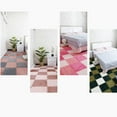 thumbnail image 1 of 10 Pcs Square Plush Puzzle Foam Floor Mat Fluffy Plush Interlocking Foam Carpet Tiles with Edgings for Kids Baby Children Home Bedroom Playroom, 1 of 10