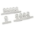 thumbnail image 1 of 10 Pcs Stainless Steel 2" Width Document File Ticket Binder Clips, 1 of 1
