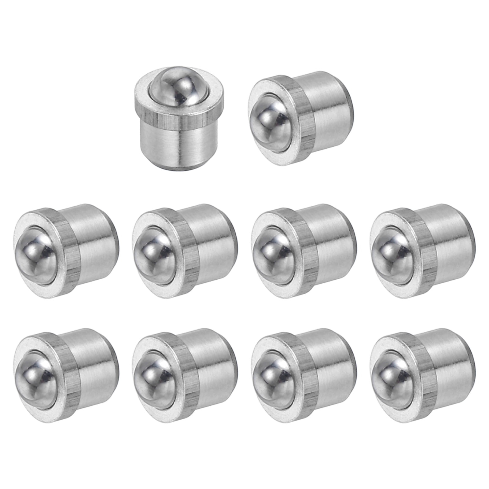 Spring Flunger 10 Pcs Stainless Steel Spring Plunger, 4 x 3.5 mm Precision Spring ...