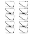 10 Pcs Stainless Steel Tablecloth Clip Party Clamp Indoor Tablecloths