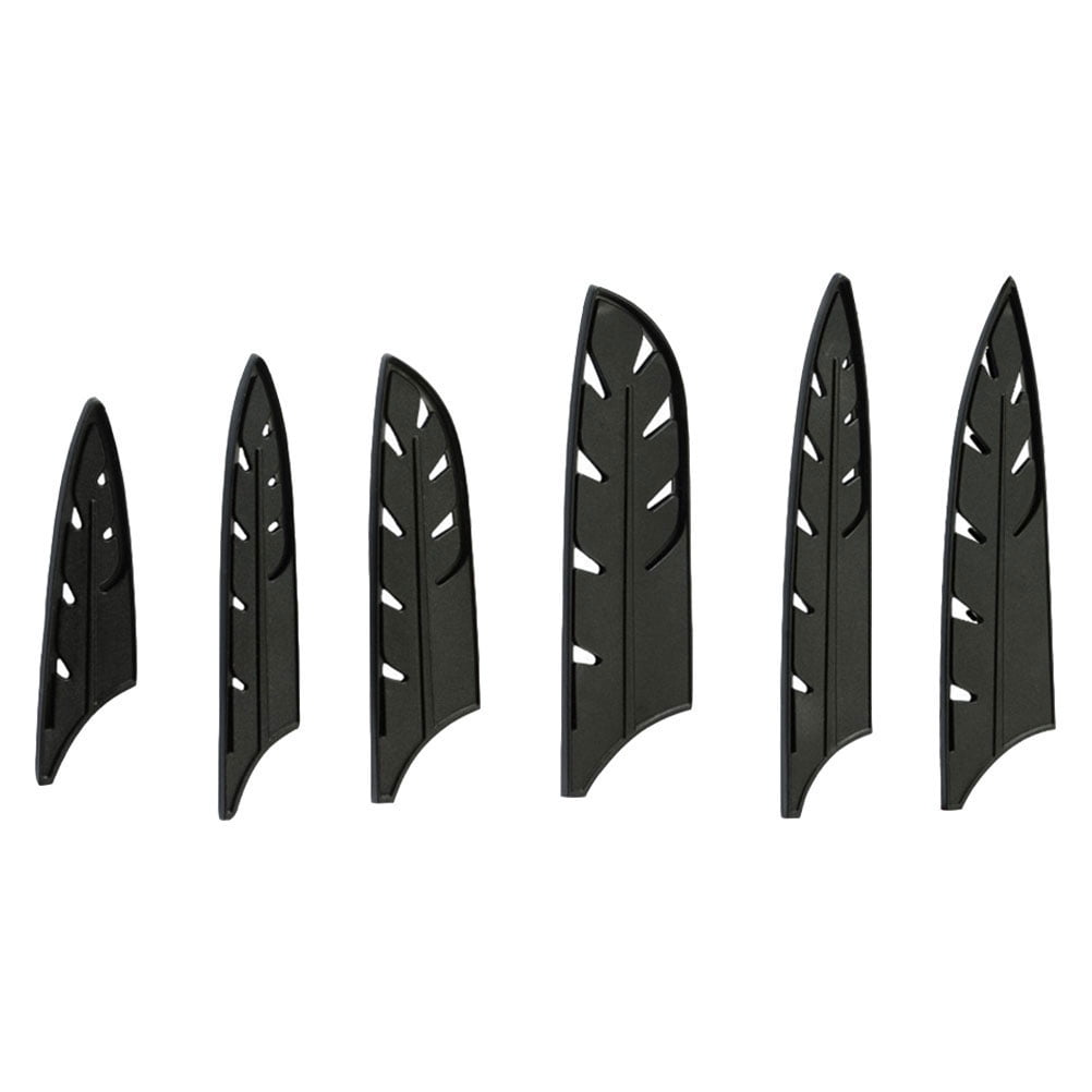 10 Pcs Steel Knife Set Plastic Cutlery Plastic Scabbards Knife Case