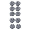 thumbnail image 1 of 10 Pcs Steel Wool Scrubber, Metal Dish Scrubber Scouring Pads, Stainless Steel Wire Ball, Cleaner Kitchen Gadgets, Stainless Steel Scouring Sponge for Dishes Pots Pans Wash Cleaning, 1 of 8