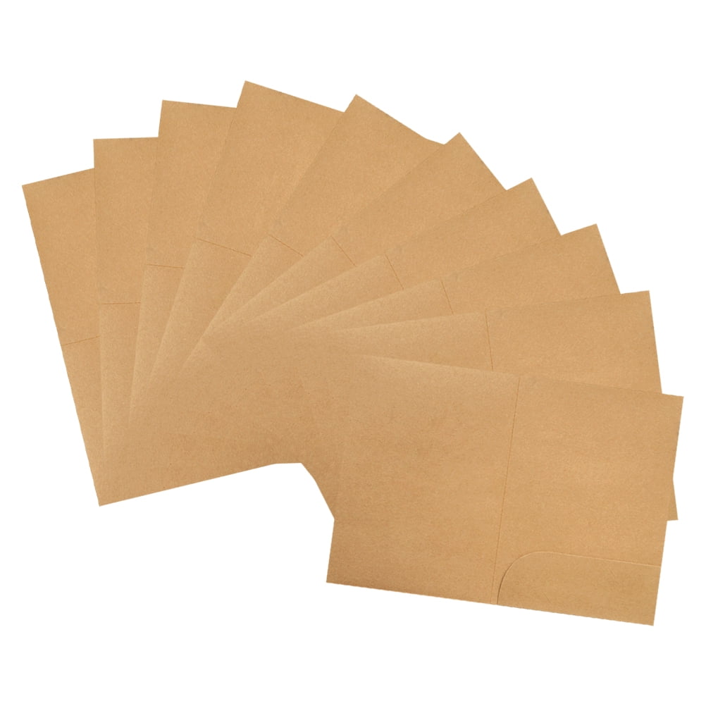 10 Pcs Stops Kraft Paper Folder Office 31.00X22.00X0.15CM Khaki ...